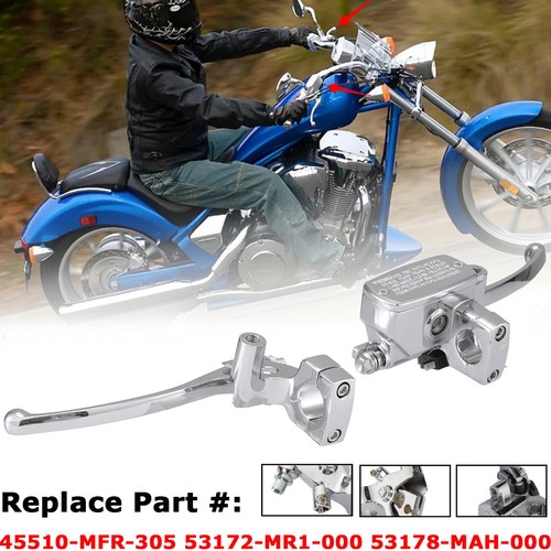 Front brake master cylinder - front,